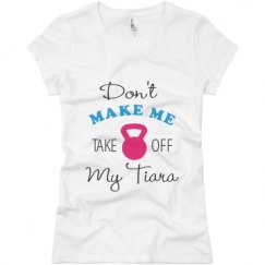 Ladies Slim Fit Basic Promo Jersey Tee