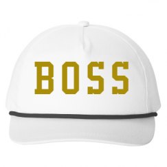 Snapback Five-Panel Rope Hat