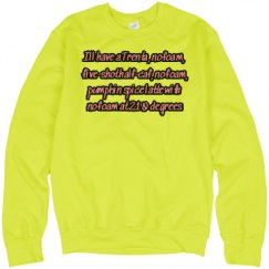 Unisex Neon Crewneck Sweatshirt