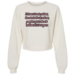 Women's Raglan Pullover Fleece