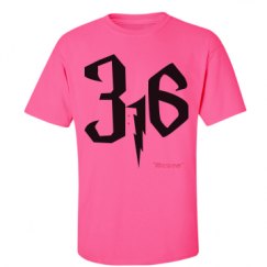 Unisex Ultra Cotton Safety Neon Crewneck Tee