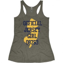 Ladies Slim Fit Super Soft Racerback Triblend Tank