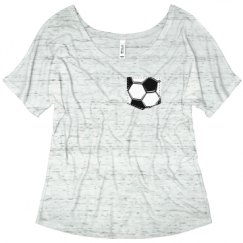 Ladies Flowy Slouchy Tee