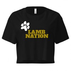 Ladies Festival Cali Crop Top Tee