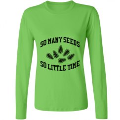Ladies Relaxed Fit Basic Long Sleeve Tee