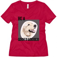 Ladies Relaxed Fit V-Neck Tee