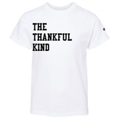 Youth Champion Short Sleeve Tagless Tee