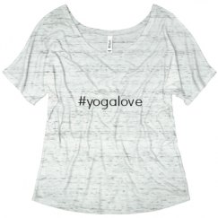 Ladies Flowy Slouchy Tee