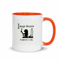 11oz Ceramic Mug with Color Inside