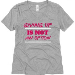 Ladies Relaxed Fit V-Neck Tee