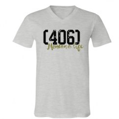 Unisex V-Neck Jersey Tee