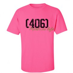 Unisex Ultra Cotton Safety Neon Crewneck Tee