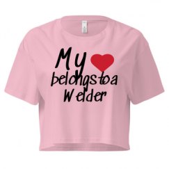 Ladies Festival Cali Crop Top Tee