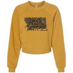 Women's Raglan Pullover Fleece