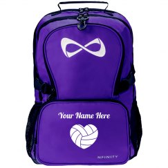 Custom Volleyball Love NFINITY Backpack
