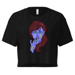 Ladies Festival Cali Crop Top Tee