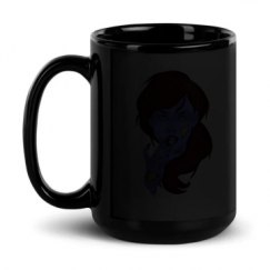 15oz Black Glossy Mug