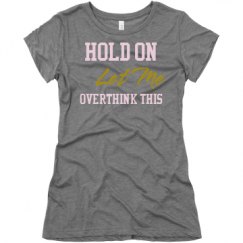 Ladies Slim Fit Super Soft Triblend Tee