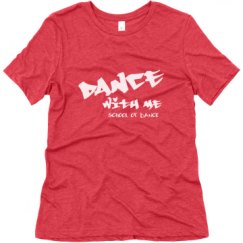 Ladies Relaxed Fit Super Soft Triblend Tee