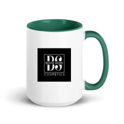 15oz Ceramic Mug with Color Inside