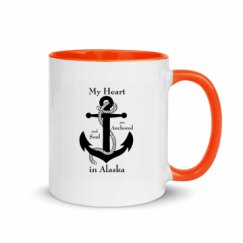 11oz Ceramic Mug with Color Inside