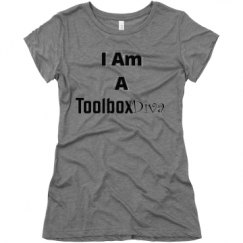 Ladies Slim Fit Super Soft Triblend Tee