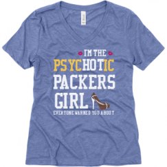 Ladies Relaxed Fit Super Soft Triblend V-Neck Tee