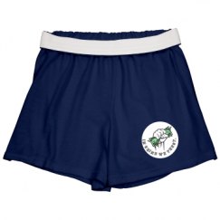 Slim Fit Cheer Shorts