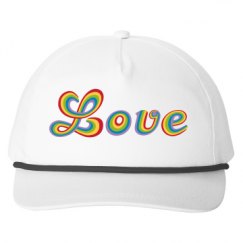 Snapback Five-Panel Rope Hat