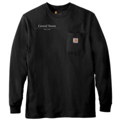 Unisex Carhartt Pocket Long Sleeve Tee