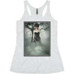 Ladies Slim Fit Super Soft Racerback Triblend Tank