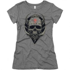 Ladies Slim Fit Super Soft Triblend Tee