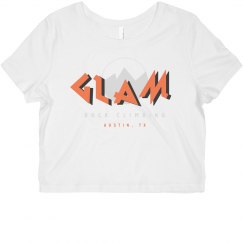 GLAM Slim Fit Crop Orange