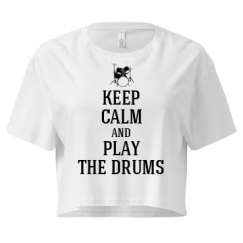 Ladies Festival Cali Crop Top Tee