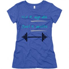Ladies Slim Fit Super Soft Triblend Tee