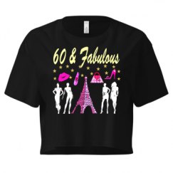 Ladies Festival Cali Crop Top Tee