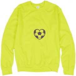 Unisex Neon Crewneck Sweatshirt