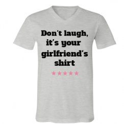 Unisex V-Neck Jersey Tee