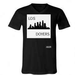 Unisex V-Neck Jersey Tee