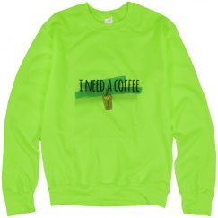 Unisex Neon Crewneck Sweatshirt
