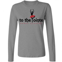 Ladies Relaxed Fit Basic Long Sleeve Tee