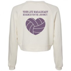 Women's Raglan Pullover Fleece