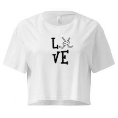 Ladies Festival Cali Crop Top Tee