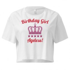 Ladies Festival Cali Crop Top Tee