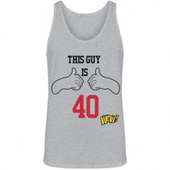 Unisex Jersey Tank Top