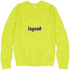Unisex Neon Crewneck Sweatshirt