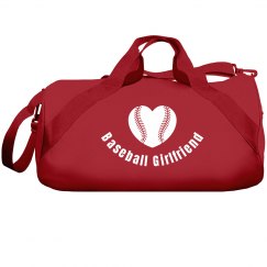 Baseball Girlfriend Duffel Bag