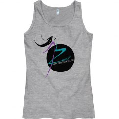 Grey Semi Slim Tank with Zeal Logo