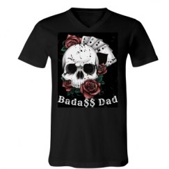 Unisex V-Neck Jersey Tee