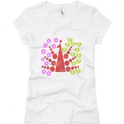 Ladies Slim Fit Basic Promo Jersey Tee